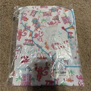 Roller Rabbit Miami xs polo pajama set